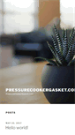 Mobile Screenshot of pressurecookergasket.com